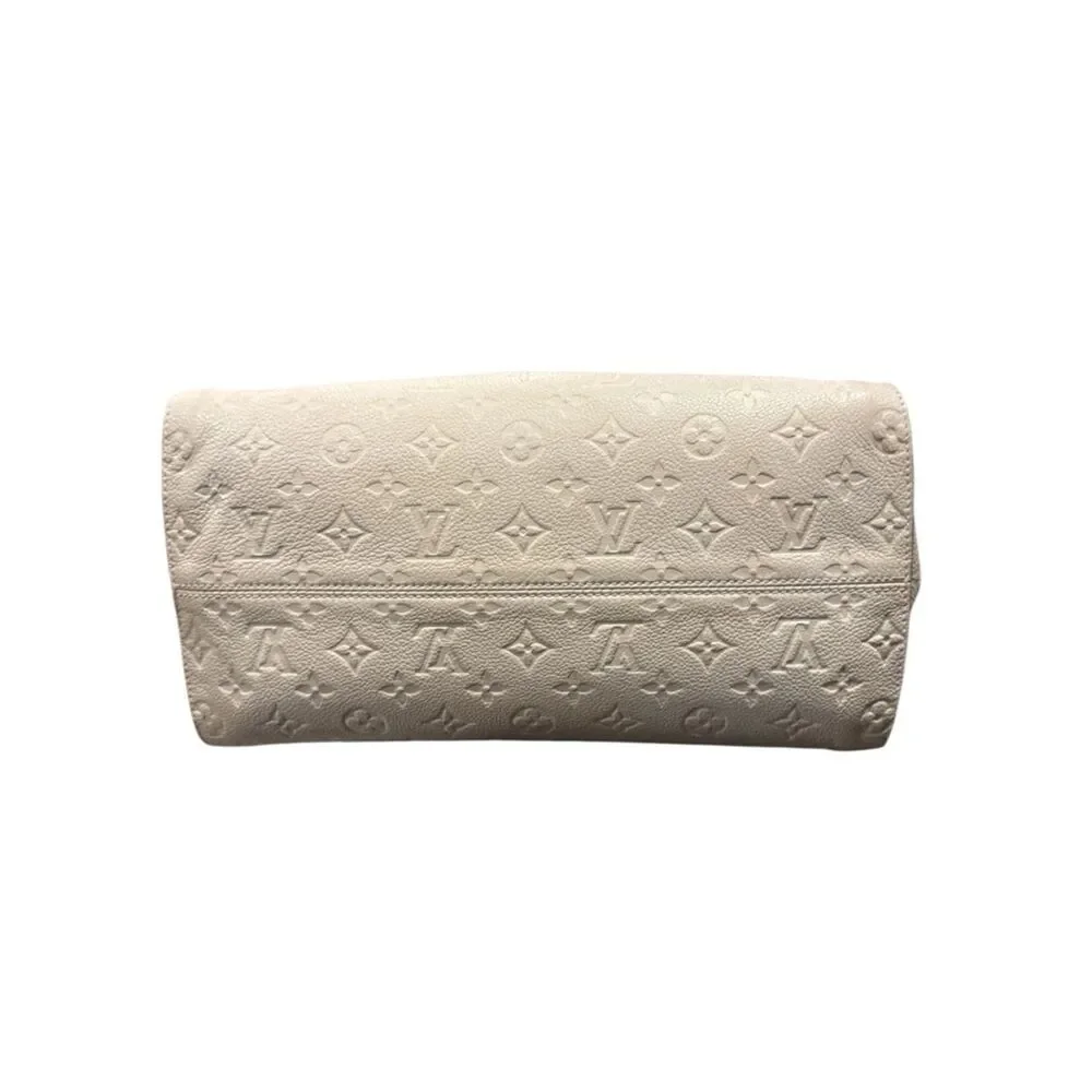 Louis Vuitton Empreinte LV Monogram Leather Lumineuse PM Tote Bag Neigo Creme